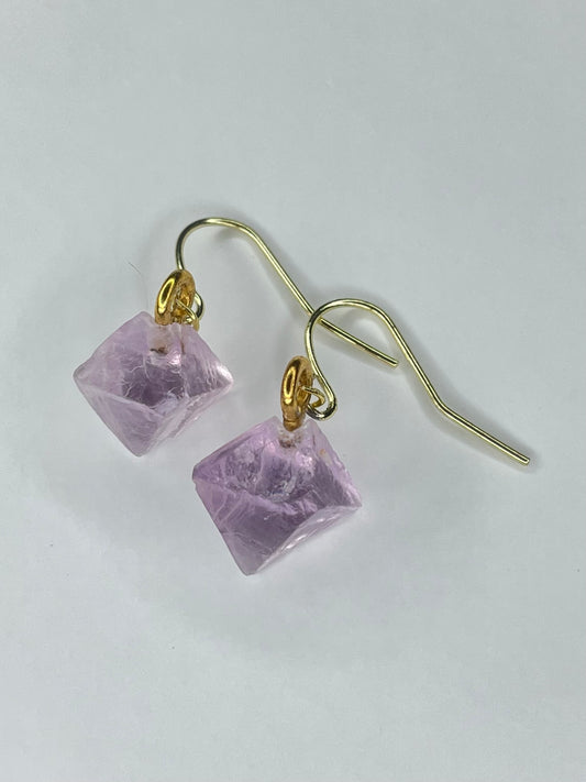 Purple Fluorite Octahedron