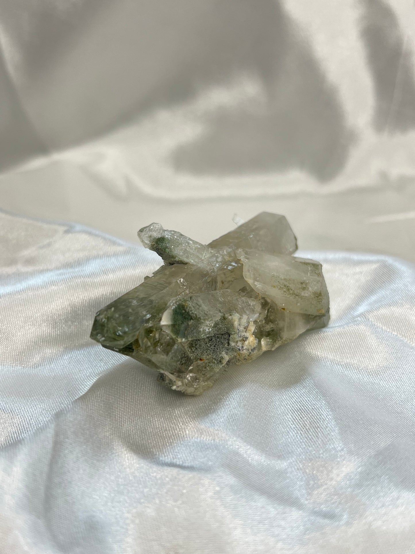 DT Chlorite Included Quartz Cluster