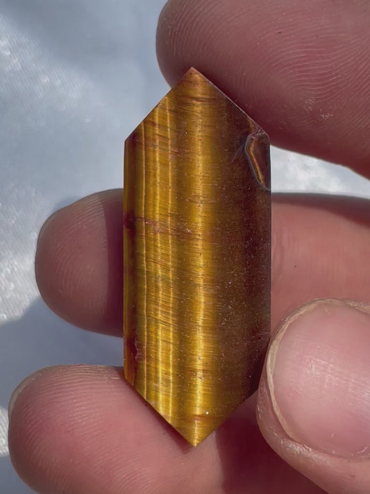 33.0ct Tigers Eye Rupee